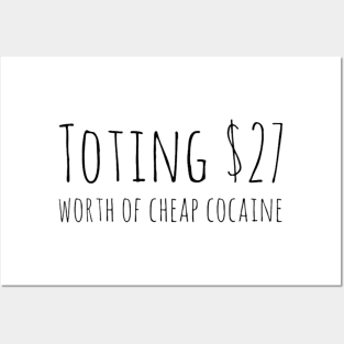 Koe Wetzel Toting $27 Worth of Cheap Cocaine Posters and Art